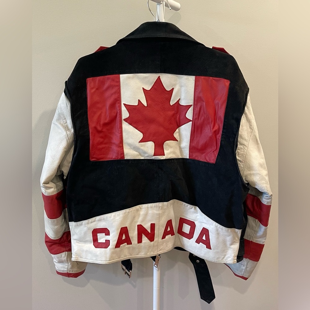 Sold // Vintage Canada Leather Jacket